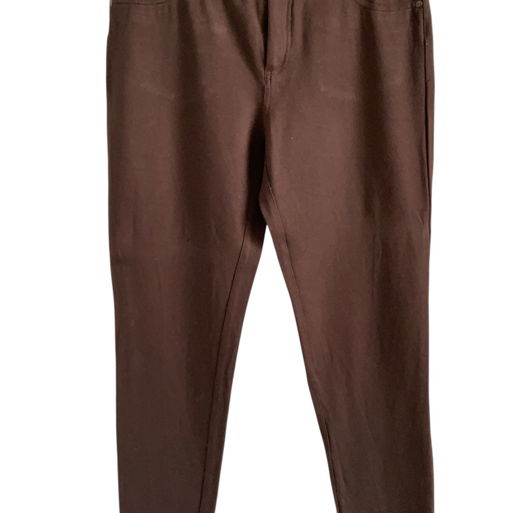 Chico's Dark Brown Chinos. Size2